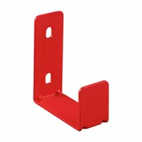 WEATHER GUARD Ladder Holder: Ladder Holder, Steel, 3 1/2 in Overall Lg, 4 in Overall Wd, Red (MPN 9887-7-01)