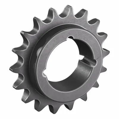 TRITAN Bushed Roller Chain Sprocket: For 60 Chain, 18 Teeth, 4.319 in Pitch Dia - Size 60 Bushed-Bore Roller Chain Sprockets