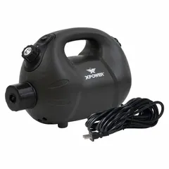 This corded electric fogger features a 13 1/2 gallon polypropylene tank for liquid pesticide application. Suitable for use in agricultural and industrial settings such as greenhouses, warehouses, and outdoor areas.