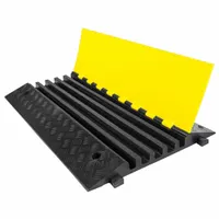 ELECTRIDUCT Cable Protector: 5 Channels, Hinged, 1 1/4 in Max Cable Dia, 21 3/4 in Wd, 2 1/4 in Ht (MPN CP-RPS-CR900)