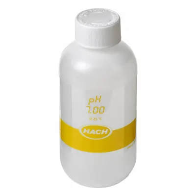HACH Buffer Solution: 250 mL Volume, Liquid, Bottle, 10377-60-3, Buffer, LZW9464.97 - pH Buffers