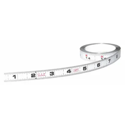 US TAPE 50019 Inch Adhesive Tape Measure - Inch Adhesive Tape Measures