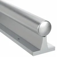 PBC LINEAR Pre-Drilled Linear Shaft Assembly: 1/2 in Shaft Dia, 24 in Lg, Ceramic Coated, Aluminum (MPN CCR08-024.000)