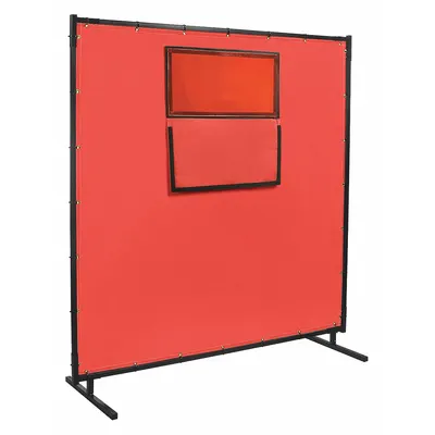 STEINER 584HD-338F-6X6 Heavy-Duty Welding Screen with Window - Heavy-Duty Welding Screens with Window