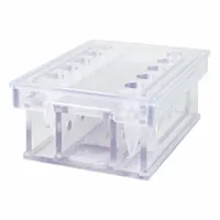 Mag Bead Separation Rack: 8 1/2 in Overall Wd, 3 3/8 in Overall Ht, 6 3/4 in Overall Lg, PETG, Clear (MPN MAGBEAD1510)