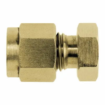 BRENNAN INDUSTRIES N2408-02-B Clean & Bagged Double-Ferrule - Clean & Bagged Double-Ferrule Brass Compression Fittings