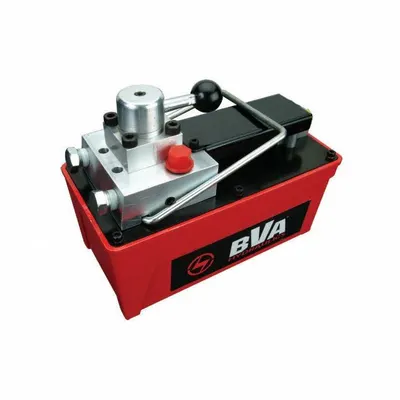 BVA HYDRAULICS Hydraulic Pump: 10,000 psi Max. Op Pressure, 0.39 gal Reservoir Capacity - Low-flow Air-Operated Hydraulic Pump Units
