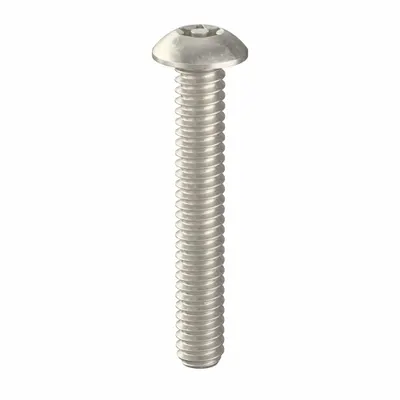 TAMPER-PRUF SCREW #10-24 x 1-1/4 in Button Head Tamper-Resistant - Button Head Tamper-Resistant Machine Screws