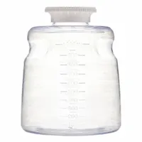 Plastic Lab Media & Roller Bottles - Plastic Lab Media Bottles: Polystyrene, 1 L Capacity - mL (MPN 1173-RLS)