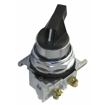 EATON Selector Switch: 30 mm Panel Mounting Size, 2 Positions, Extended Lever - Selector Switches