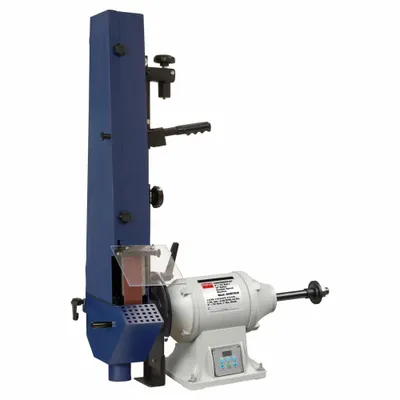 Dayton Belt Sander and Buffer: For Metal/Plastic/Wood, 115 V_230 V, Single-Phase - Benchtop Belt & Wheel Machines