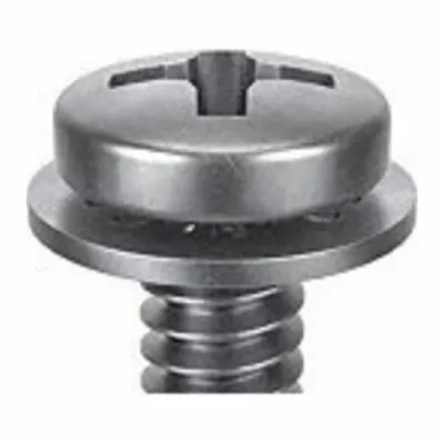 SEMS Screw: Internal Tooth, M5x0.80 Thread Size, 8 mm Lg, Stainless Steel, Passivated - Machine Screws with Internal Tooth Lock Washers