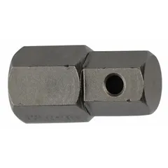 This APEX hex impact bit is designed for use with impact drivers in fastening applications. It features a 4 mm metric hex head, standard length, and is impact rated. Sold in a 5-pack.
