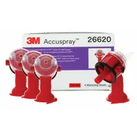 3M Red Head Refill: Repl Needles, Nozzles & Caps for Air Sprayers, Atomizing Head, 4 PK (MPN 26620)