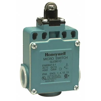 Honeywell Non Plug-In Limit Switch: Roller Plunger, Metallic - Top-Mount Roller-Plunger Limit Switches