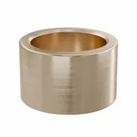 Sleeve Bearing: Bronze, SAE 841, 20 mm Bore, 26 mm OD, 16 mm Lg, 49,938 lb/sq in-fpm Max PV, 10 PK (MPN AAM2026-16B)