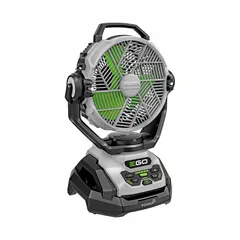 This cordless jobsite fan provides adjustable airflow for construction sites, workshops, and outdoor work areas. It features a 10-inch blade and six speed settings. As a tool-only unit, it requires a 56V ARC Lithium™ battery (sold separately) for operation.