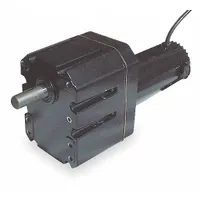 DAYTON DC Gearmotor: Parallel, 90V DC, TENV, 13 RPM, 660 in-lb Max Torque, 1/6 hp Input Horsepower