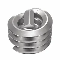 HELI-COIL Helical Insert: Tanged Tang Style, Free-Running, #10-24 Thread Size, Plain, Plain, 100 PK (MPN A1185-3CN190)