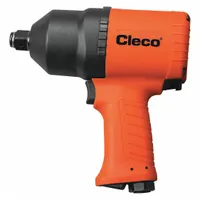 CLECO Air Impact Wrench: Full-Size, 3/8 in Drive, Pistol-Grip, Square, 1/4 in NPT Air Inlet, Std (MPN CWC-375P)