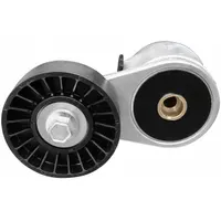 The DAYCO 89311 self-adjusting belt tensioner features a single pulley with a 3 1/4 in outside diameter. It automatically maintains proper tension in automotive serpentine or accessory belt drive systems, compensating for belt stretch and wear. This tensioner is used in passenger cars and light trucks to reduce slippage and noise