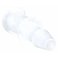 Barbed Fitting Coupling: Barbed, 3/16 in ID x 3/32 in ID Fitting Size, HDPE, 10 PK (MPN C3-1.5HDPE)