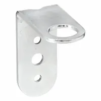 DAYTON Wall Mount Bracket, Steel: Tower Light Mount, 3 in Overall Ht, 7/8 in Overall Dia