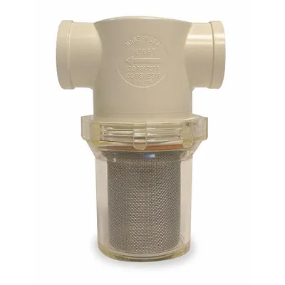 RON-VIK Inline Strainer: Nylon, 1/2 in, NPT, Mesh, 0.0117 in Screen Size - Nylon Inline Strainers