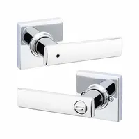KWIKSET Door Lever Lockset: Privacy Lever Locksets, Chrome, ADA Compliant (MPN 300BRNL-SQT-26-6AL-RCS)