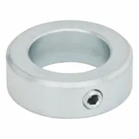 JW WINCO Shaft Collar: 1-Piece, Set Screw, 28 mm Bore Dia, 45 mm Collar Outside Dia, 16 mm Collar Wd (MPN 705-28-E-ZB)