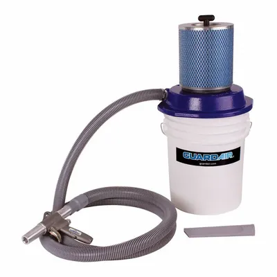 GUARDAIR Handheld Vacuum with Contain-It Kit: Compatible with 1500/1510/1548 - Air-Powered Vacuum Gun Accessories