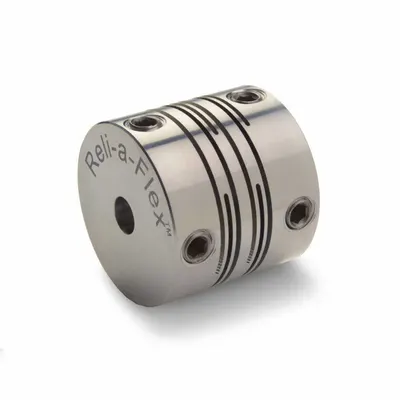 RULAND MANUFACTURING Slit Coupling: 3 mm Bore Dia 1, 2 mm Bore Dia 2 - Short Set Screw Slit Couplings