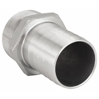 OEM 316 Stainless Steel Multipurpose Rigid Barbed Hose Fitting - 316 Stainless Steel Multipurpose (Air, Water, Chemical) Rigid Barbed Hose Fittings