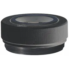 This 0.5X objective lens reduces magnification to widen the field of view to 61.5 mm, with a 5.9 in working distance. It is designed for use with UNITRON EliteHD microscopes model MEH-001. Suitable for inspecting larger specimens where a broader view is required.