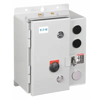 EATON NEMA Enclosed Non-Reversing Starter with Electronic Overload - Enclosed Non-Reversing Starters with Electronic Overloads