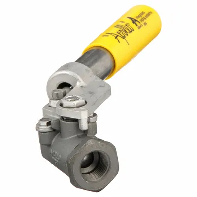 APOLLO Manual Two-Way Ball Valve: 1/2 in, Carbon Steel, Straight, FNPT x FNPT - Carbon Steel Ball Valves