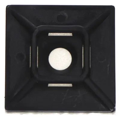 3M CTB1X1BKA-C Adhesive Mount Cable Tie Base - Adhesive Mount Cable Tie Bases
