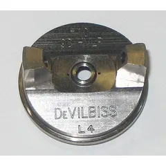 Replacement air cap for JGA-510-98FX spray guns. Used in industrial finishing to restore or upgrade atomization performance for consistent coating application.