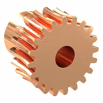 KHK GEARS Metric Worm Wheel BG0.8-20R1 - Metric Worm Wheels