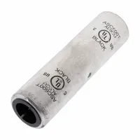 POLARIS Open Barrel Splice: 250 kcmil – 600 kcmil Wire Size, Black Code, 5.13 in, Aluminum Barrel (MPN ASC600T)