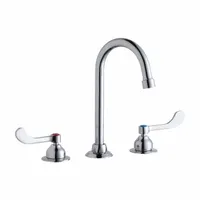 ELKAY Handle-Operated Faucet: Elkay®, Brass, Centerset, Deck, 3 Mounting Holes, 1.5 gpm Flow Rate (MPN LK800GN05T4)