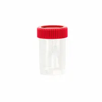 APPROVED VENDOR 20 mL Vials with Caps: Sample, PPCO, 20 mL, Red, 28 mm Body Dia, Non-Sterile, Round (MPN 2403519R80E1)