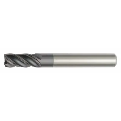 WIDIA HANITA Corner Chamfer End Mill: Carbide, AlTiN Coated, 4 Flute, 3/4" Mill Dia - Fast-Cutting Carbide Corner-Chamfer End Mills for Stainless Steel & Super Alloys