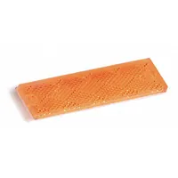 Reflector: Rectangular, Amber, 4 7/16 in Overall Lg, 1 3/16 in Overall Wd (MPN 40133-3)