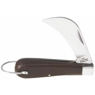 KLEIN TOOLS Pocket Knife: 2 3/4 in Blade Lg, 3 1/2 in Closed Lg, 6 1/4 in Overall Lg - Manually-Opening Folding Knives