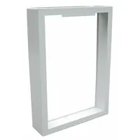 QMARK Surface Mounting Frame: Surface, For HT1502SS/Mfr. No. HT2024SS, 20.25 in x 14.625 in, White (MPN SMHTSSNW)