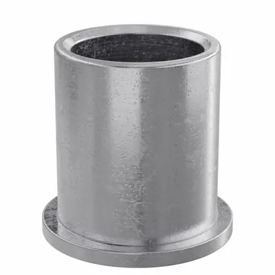 OILITE Flanged Sleeve Bearing: Iron-Copper, SAE 863, 1 in Bore, 1 1/4 in OD, 1 1/2 in Lg - Lubricated General Purpose Metallic Flanged Sleeve Bearings