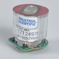 This replacement sensor is designed for the MX6 iBrid multi-gas detector to monitor combustible gas concentrations. It measures 0 to 5% vol and is used in industrial environments where explosive gas hazards may be present, such as refineries, chemical plants, and confined spaces