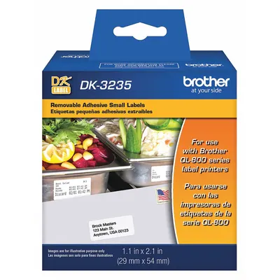 BROTHER DK3235 Direct Thermal Precut Label Roll - Brother Direct Thermal Precut Label Rolls