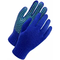 BDG Knit Gloves: S, Wool, Blue, 1 PR (MPN 80-9-2010-S)